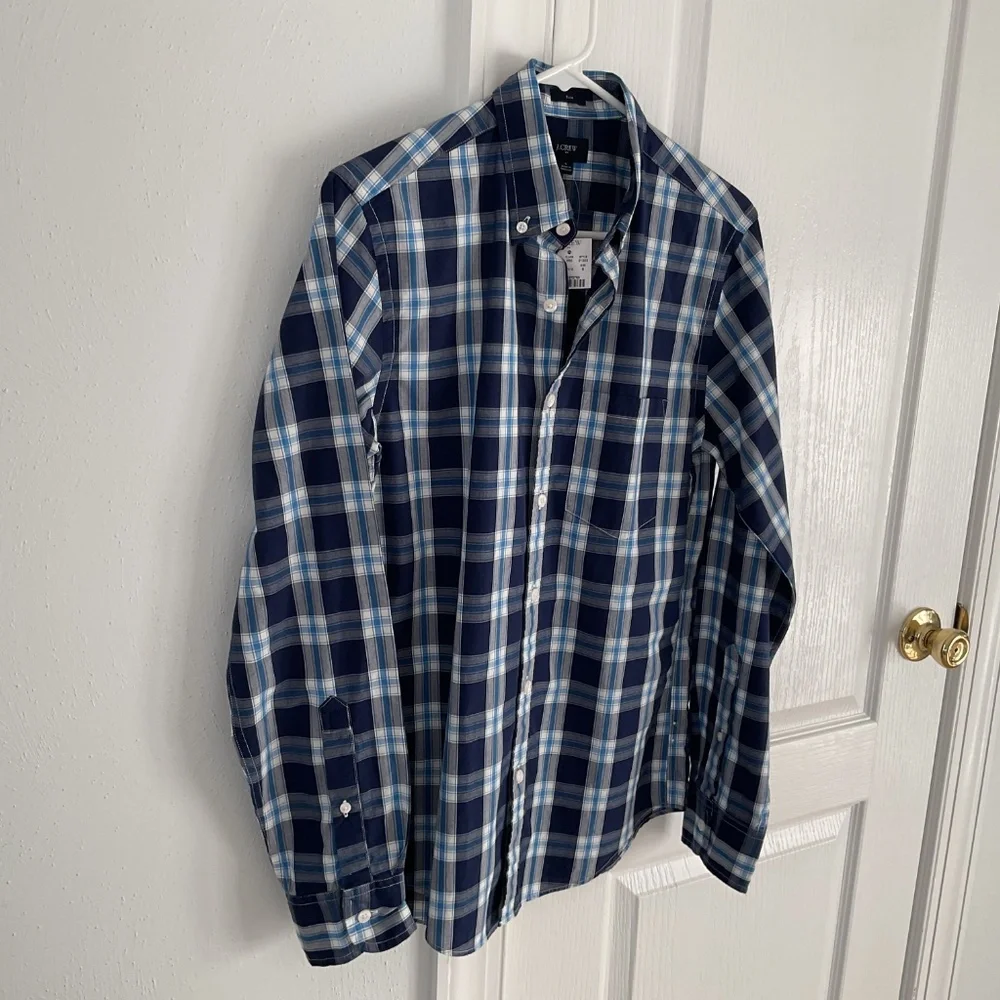 J Crew NWT Men’s Shirt Size S Slim - Picture 3 of 5